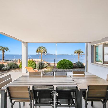 Villa Antoine Appartement Rdj Vue Mer Clim Wifi Parking Plage 50M La Garonne Le Pradet Zewnętrze zdjęcie